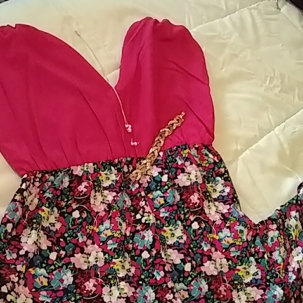 Floral Print Maxi Dress